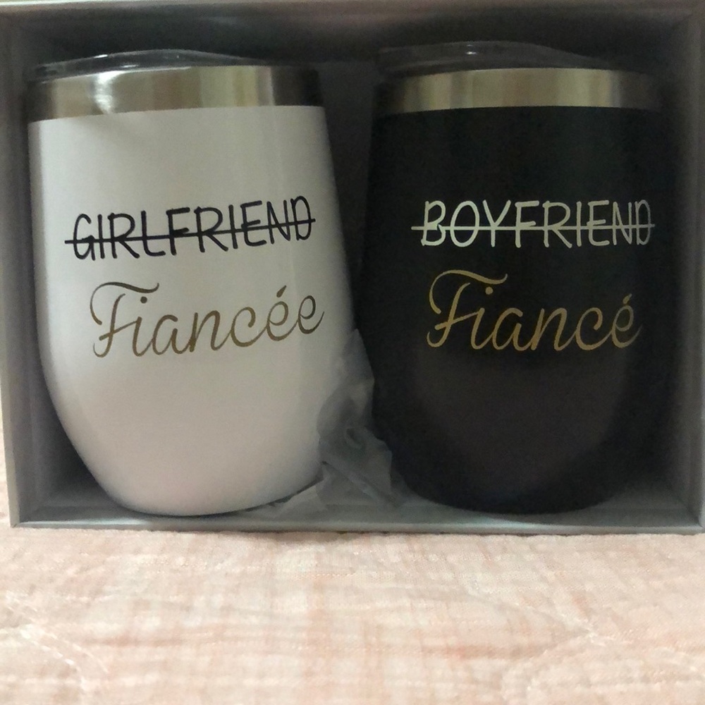 2 tumblrs, engagement gift, never used
